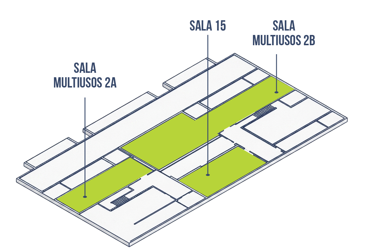 Plano de la planta más uno de la jornada de mañana